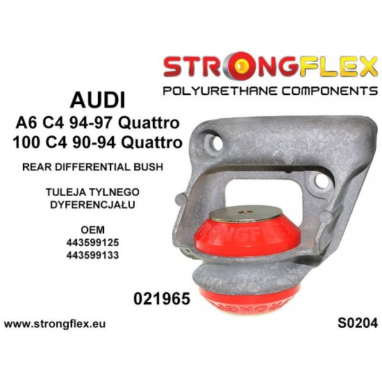 021965B: Rear differential - rear bush