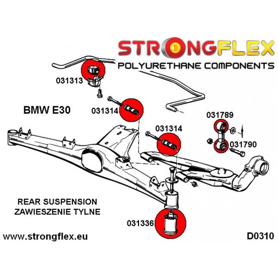031313B: Rear anti roll barbush