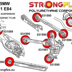 031590A: Rear upper control arm to chassis bush SPORT