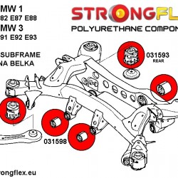 031592A: Rear subframe - front bush SPORT