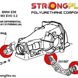 031736B: Tuleja tylnego dyferencjału - fronta E36 M3 EVO