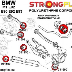 031854A: Rear anti roll bar bush SPORT