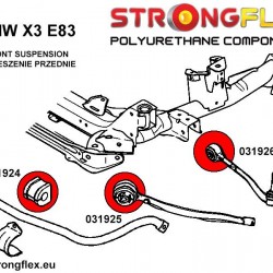 031925A: Front suspension - front bush SPORT