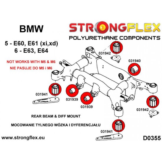 031941B: Rear subframe – front bush