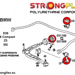036047B: Front & rear suspension bush kit