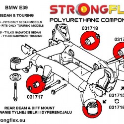 036190A: Zestaw tulei tylnego wózka E39 Sedan SPORT