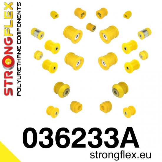 036233A: Full suspension bush kit E39 Sedan SPORT
