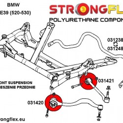 036233B: Full suspension bush kit E39 Sedan