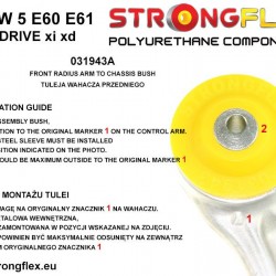 036249A: Suspension bush kit SPORT