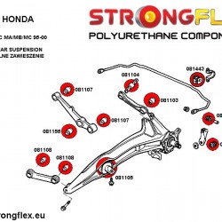 081155A: Rear lower shock mounting bush version 5d SPORT