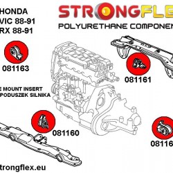 081160A: Engine mount inserts front SPORT