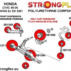081271A: Front lower wishbone inner bush SPORT