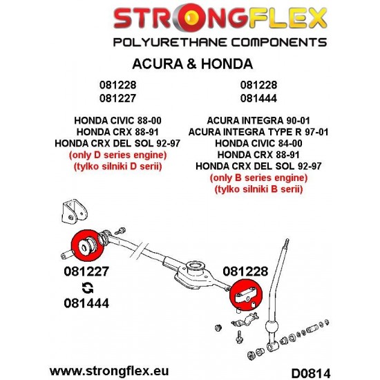 081444B: Shift lever stabilizer bush