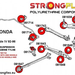 081714B: Tuleja stabilizatora tylnego