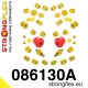 086130A: Full suspension bush kit polyurethane SPORT