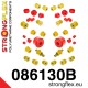 086130B: Full suspension bush kit polyurethane