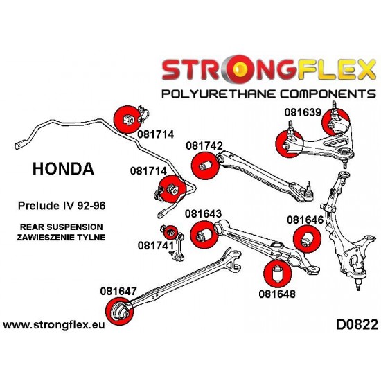 086204B: Full suspension bush kit