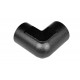 Adapter 1/2 NPT 90' female-female coupler hose fitting Black