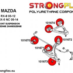 101670A: Tuleja stabilizatora frontego SPORT
