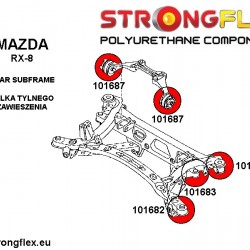 101682A: Tuleja belki tylnej - fronta SPORT