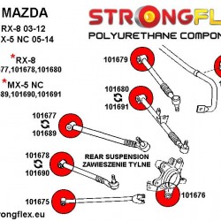 106180A: Full suspension bush kit SPORT
