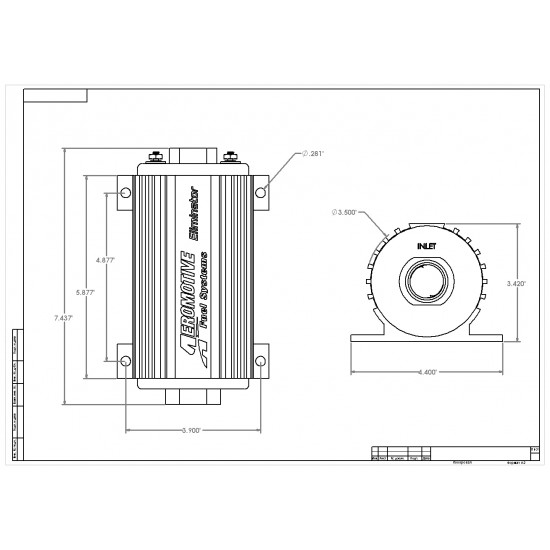 Fuel pump Aeromotive 11104 Eliminator