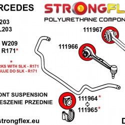 111967A: Front suspension - rear bush SPORT