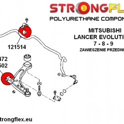 121514B: Anti roll bar bush