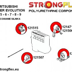126141B: Full suspension bush kit