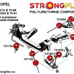 131126B: Front eye bolt mounting bush