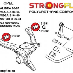 131692A: Rear trailing arm bush SPORT