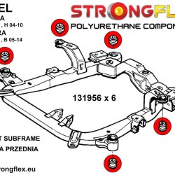 131956A: Front subframe bush SPORT