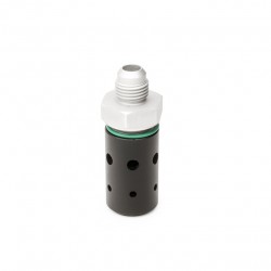 Nuke Performance Fitting Adapter Tank Vent Safety Valve AN-8 (3/4 UNF) to AN-6 Male