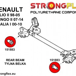151883A: Rear beam bush SPORT