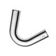 Aluminium elbow 135' 45mm, 60cm