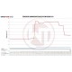 Competition Intercooler Kit Wagner Tuning for Mitsubishi EVO X
