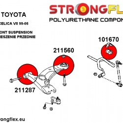 211560A: Tuleja wahacza frontego rear SPORT