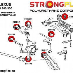 211833A: Rear upper arm - rear bush SPORT