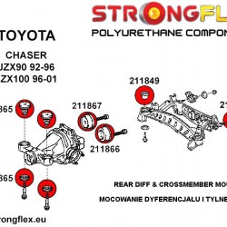 211849A: Rear subframe - front bush SPORT