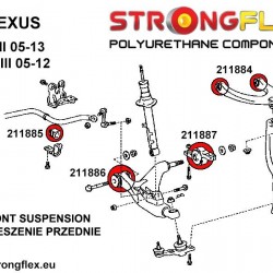 211887A: Front lower arm - rear bush SPORT