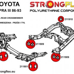 211901A: Front subframe bush SPORT