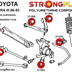 211903A: Rear trailing arm – rear bush SPORT
