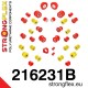 216231B: Full suspension polyurethane bush kit