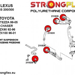 216232A: Front suspension bush kit SPORT