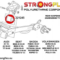 221246A: Rear subframe bush 69mm SPORT