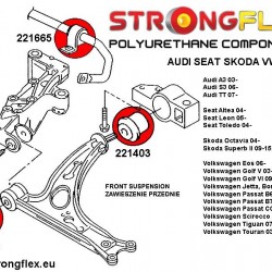 221402A: Front wishbone front bush SPORT