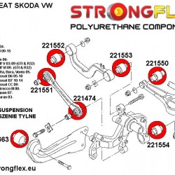 221474A: Tuleja tylnego drążka - External SPORT