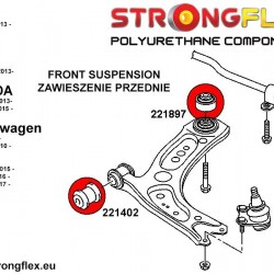 221897A: Front lower arm - rear bush SPORT