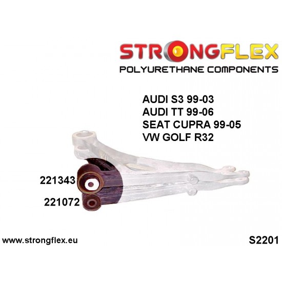 226086A: Front suspension bush kit SPORT