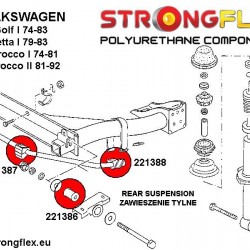226207A: Suspension bush kit SPORT